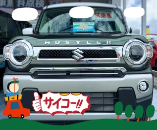 見た目も楽しい！乗っても楽しい！ハスラーの試乗車あります！